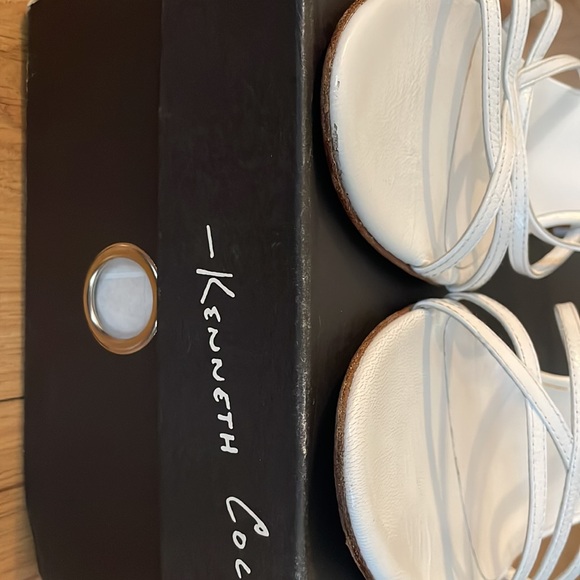 Kenneth Cole NEW YORK Leather Strappy Sandals - Picture 7 of 10